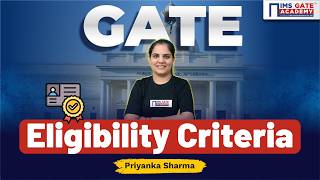 What is GATE EXAM GATE Eligibility Criteria  Who is eligible for GATE Exam 2025  Priyanka Sharma [upl. by Nessy]