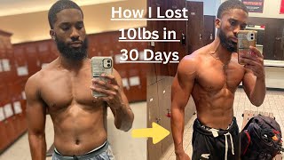 How I Ate To Drop 10 Lbs StepByStep Guide [upl. by Charters]