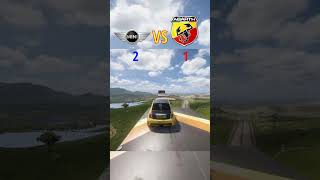 MINI JOHN COOPER VS ABARTH 695 BIPOSTO  Forza Horizon 5 [upl. by Ljoka964]