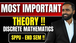 MOST IMPORTANT THEORYDISCRETE MATHEMATICSSPPU ENDSEMPRADEEP GIRI SIR [upl. by Dauf223]