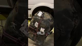 Gas tank is finally clean automobile ae86 japanesecar diy toyota restoration [upl. by Dosia]