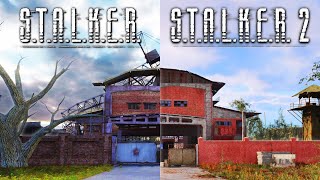 STALKER 2 vs Original STALKER Trilogy Locations Comparison [upl. by Rotciv677]