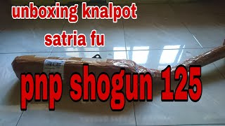 Knalpot Satria fu PNP di Shogun 125 [upl. by Alled791]