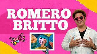 Romero Britto an Art Lesson for Kids [upl. by Adlen]