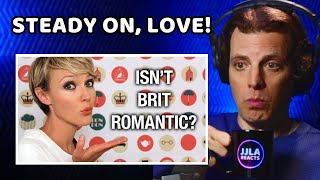 American Reacts to British Dating Talk [upl. by Inanuah]