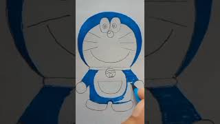 How to draw Doraemon  Doraemon kaise draw karein  DrawWithNK shorts [upl. by Silsby]