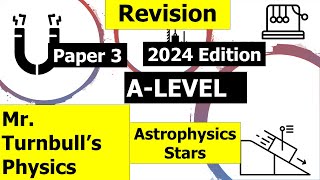 A Level Physics Paper 3 Astrophysics Revision Session Stars Questions [upl. by Carey18]