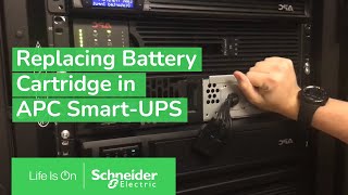 Replacing the Battery Module in a SMX Series APC SmartUPS  Schneider Electric Support [upl. by Atinar]