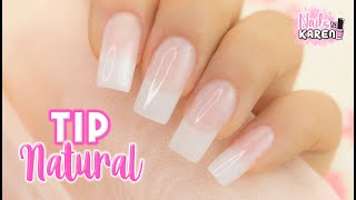 UÑAS ACRILICAS para PRINCIPIANTES  TIP NATURAL [upl. by Ottinger510]