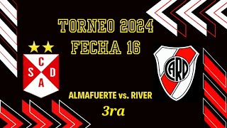 Almafuerte vs river 3ra div [upl. by Goles7]