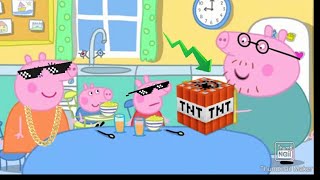 MLG Peppa pig  Daddy pigs toy [upl. by Dabney]