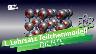 Teilchenmodell erster Lehrsatz  alpha Lernen erklärt Physik [upl. by Zinck235]