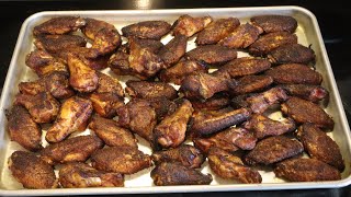 Smoked Chicken Wings On The Oklahoma Joes Highland [upl. by Alarise]