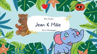 Baby Elephant and Baby Bears Friendship song Bedtime Songs  Goodnight story for kids Moral story [upl. by Toffic901]