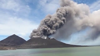 Mt Tavurvur Volcano Rabaul Papua New Guinea [upl. by Silvers665]