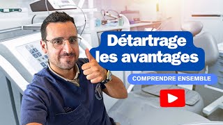 Les avantages du DÉTARTRAGE dentaire👇🏻 [upl. by Betteann]