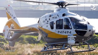 Eurocopter EC135P2 Helicopters Landing amp Takeoff [upl. by Shreeves768]