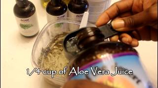 How to make Bentonite Clay Hair Mask [upl. by Alenson165]