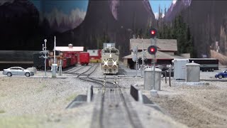 Layout Update  February 2022 Athearn SD70ACU Jordan Spreader Kit Build Big Bertha Returns [upl. by Idna]