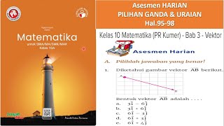 Asesmen Harian Bab 3 A amp B Hal9598 Buku Interaktif PR Intan Pariwara Matematika Kls 10ALengkap [upl. by Aneem]