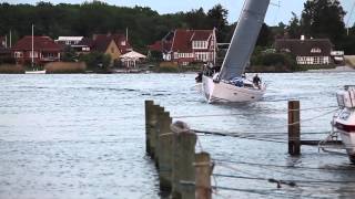 Palby Fyn Cup 2013 strøm i Svendborgsund [upl. by Lledner]