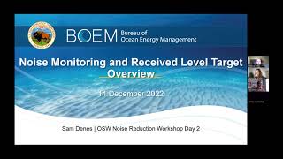 Offshore Wind Noise Reduction Workshop  Session 2 Noise Abatement amp Monitoring [upl. by Holly]