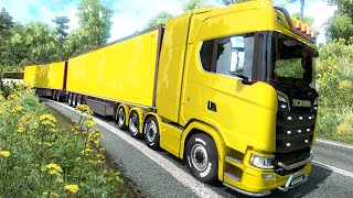 Scania S730 V8  HCT Trailer in Peru  Ayacucho  Culluchaca  Euro Truck Simulator 2 [upl. by Silrac]