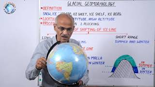 GLACIAL GEOMORPHOLOGY  Part 41  By SS Ojha Sir [upl. by Alanah]