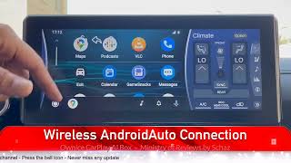 Using Ownice Auto Ai Box to get Wireless Android Auto Connection [upl. by Fernandez]