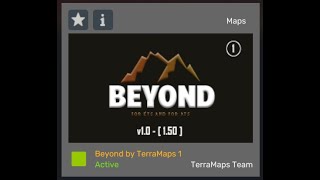 ETS2 150 BASE  Beyond v10 of TerraMaps [upl. by Fabozzi]