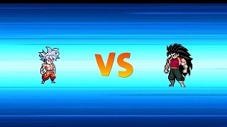 goku mui vs cumber power warriors [upl. by Ellek]