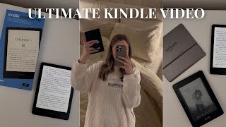 KINDLE PAPERWHITE UNBOXING 📖 unboxing setup first impressions amp comparing kindle models [upl. by Ettigirb]