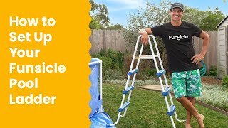 How to Set Up Your Funsicle Pool Ladder [upl. by Dawes889]