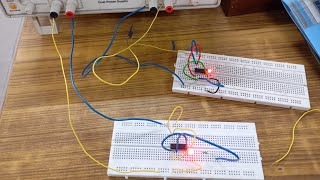 NAND Gate using IC7400 [upl. by Karab713]