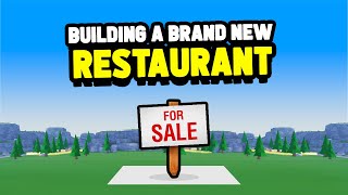 Building a BRAND NEW Restaurant in Restaurant Tycoon 2 [upl. by Dagna131]