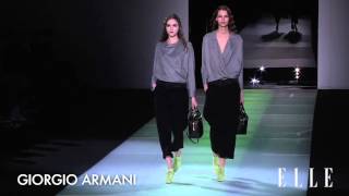 GIORGIO ARMANI FW 201415 collection [upl. by Esli387]