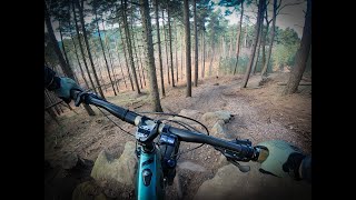 2021 GT Eforce Amp EMTB Single track Mtb redblacks [upl. by Ranjiv]