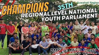 35th Regional Level National Youth Parliament  PMS KV Misa Cantt Champion  Voices of Tomorrow🇮🇳 [upl. by Emlynn]