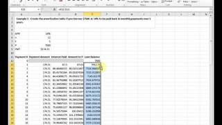 Amortization Tables [upl. by Plume552]