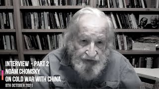 Noam Chomsky quotA war between China and United States means we’re finishedquot pt 2 AUKUSChina [upl. by Eicyal614]