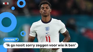 Rashford reageert op racisme na gemiste penalty in EKfinale [upl. by Ransome]