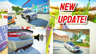 NEW UPDATE 2 new cars new location amp more  Car Parking Multiplayer [upl. by Anirtep76]