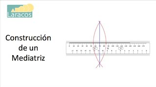 Construcción de una mediatriz [upl. by Hintze465]