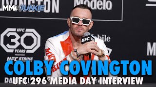 Colby Covington Vows to Bring Out The Quitter in Leon Edwards Wont Fight Racist Belal Muhammad [upl. by Anomis210]