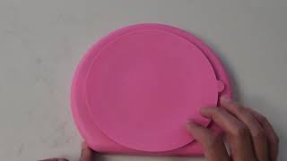 Silicone Suction Plates for Babies  bStick to High Chair Trays and Table Review commissionsearned [upl. by Burk456]