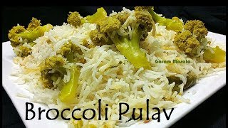 Easy Tasty and Healthy Broccoli Pulav  Pulao ബ്രൊക്കോലി പുലാവ് Broccoli Rice [upl. by Nivri309]