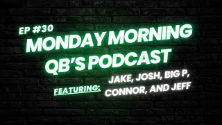 Monday Morning QBs Podcast Episode 30  NFL WEEK 8  Tensions Are High [upl. by Ramonda771]