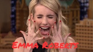 Emma Roberts  Best Moments  Fun  Cute  Scream [upl. by Brnaby]