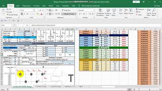 Excel Design of Steel Tension Members PART 3of5 Staggered Connections part1 [upl. by Sparky]