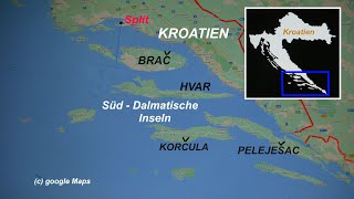 Inselhüpfen  Radfahren auf Dalmatinischen Inseln Kroatien [upl. by Cadell]